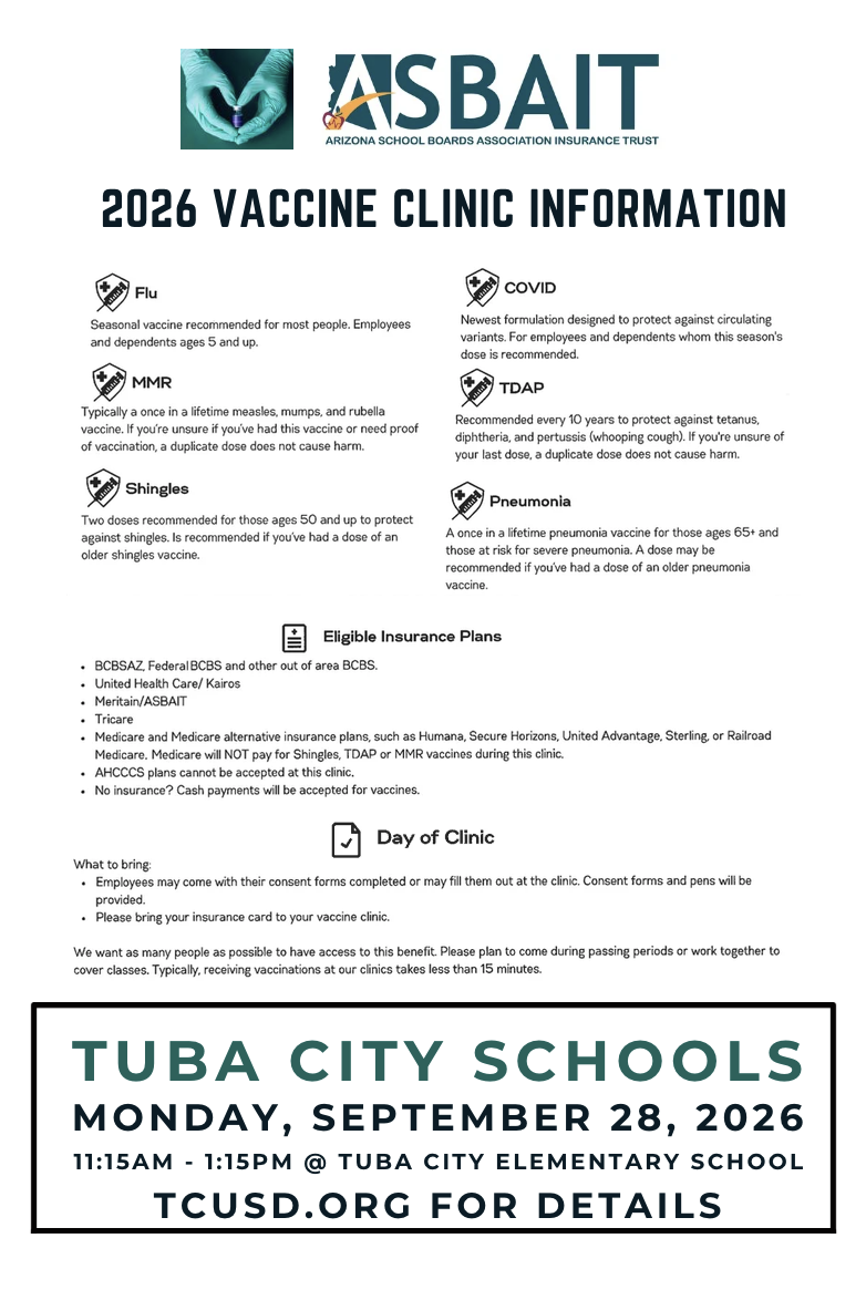 District Vaccination Clinic Information